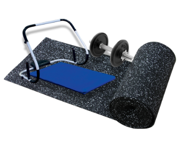 Piso de Borracha para Fitness